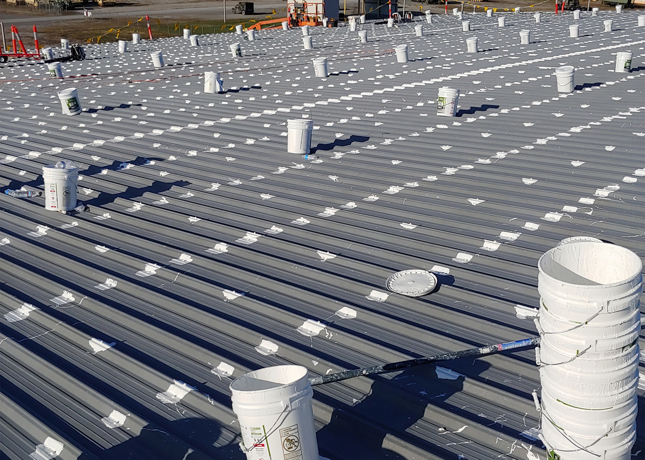 Silicone Roof Coating Systems commercial roof planning in New Orleans
